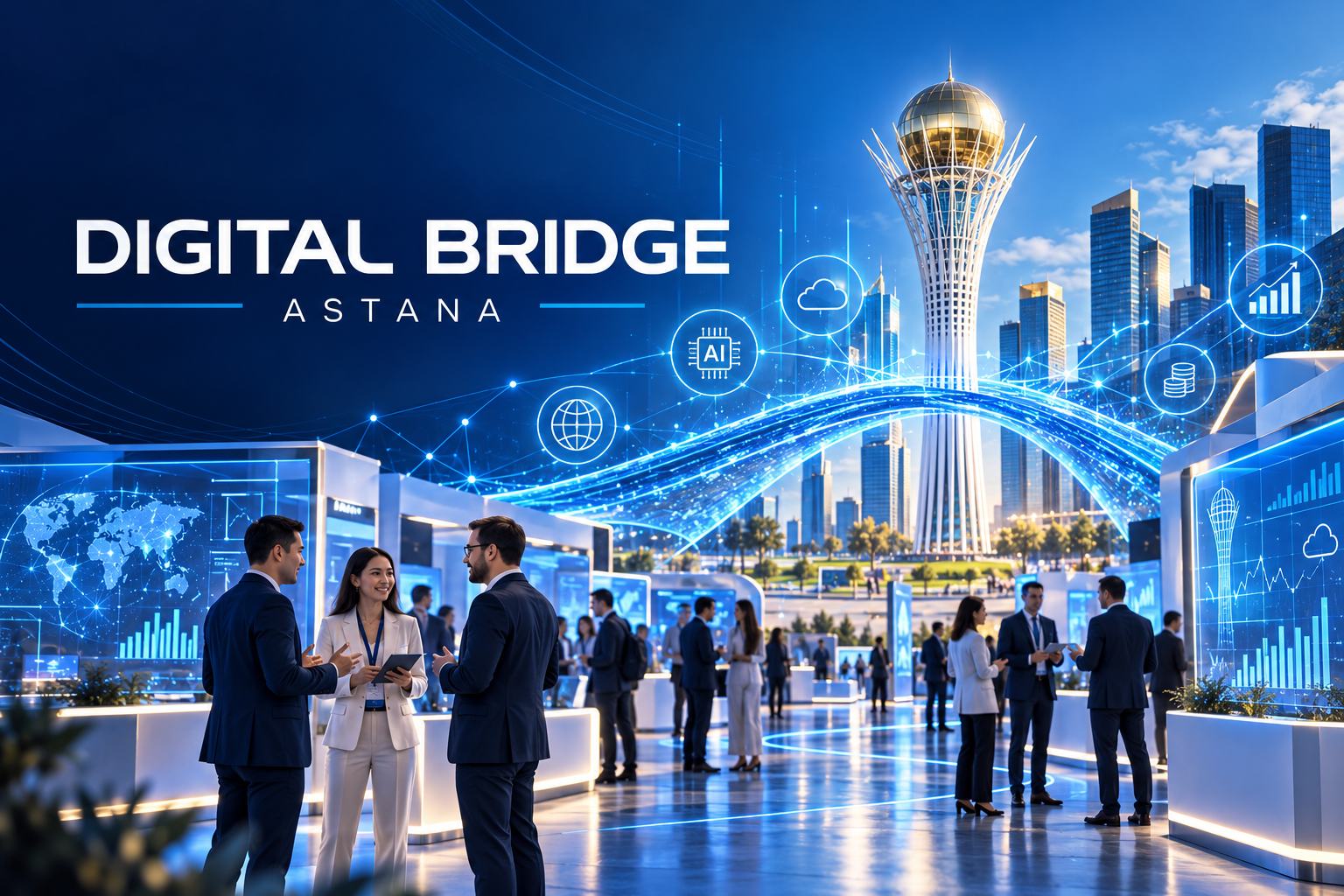 Выставка Digital Bridge в Астане